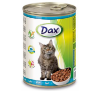 DAX konzerva pre mačky ryba 415 g